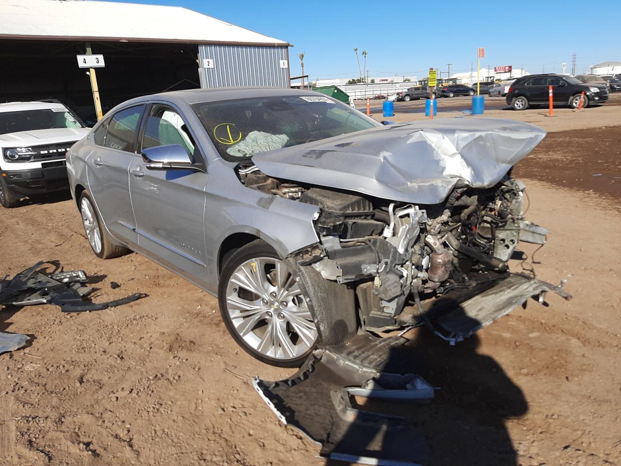 CHEVROLET IMPALA LTZ 2014 with VIN 2G1155S38E9133492 - Photo from auction