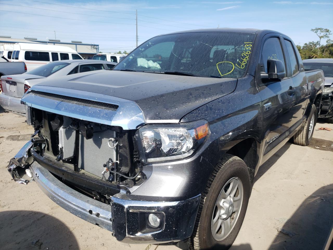 Photo 2 from auction – 2021 TOYOTA TUNDRA DOU with VIN 5TFRY5F10MX293571
