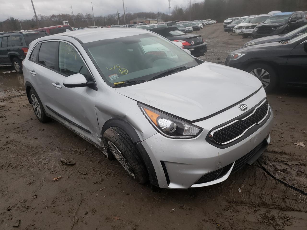 KIA NIRO FE 2018 with VIN KNDCB3LC9J5206162 - Photo from auction