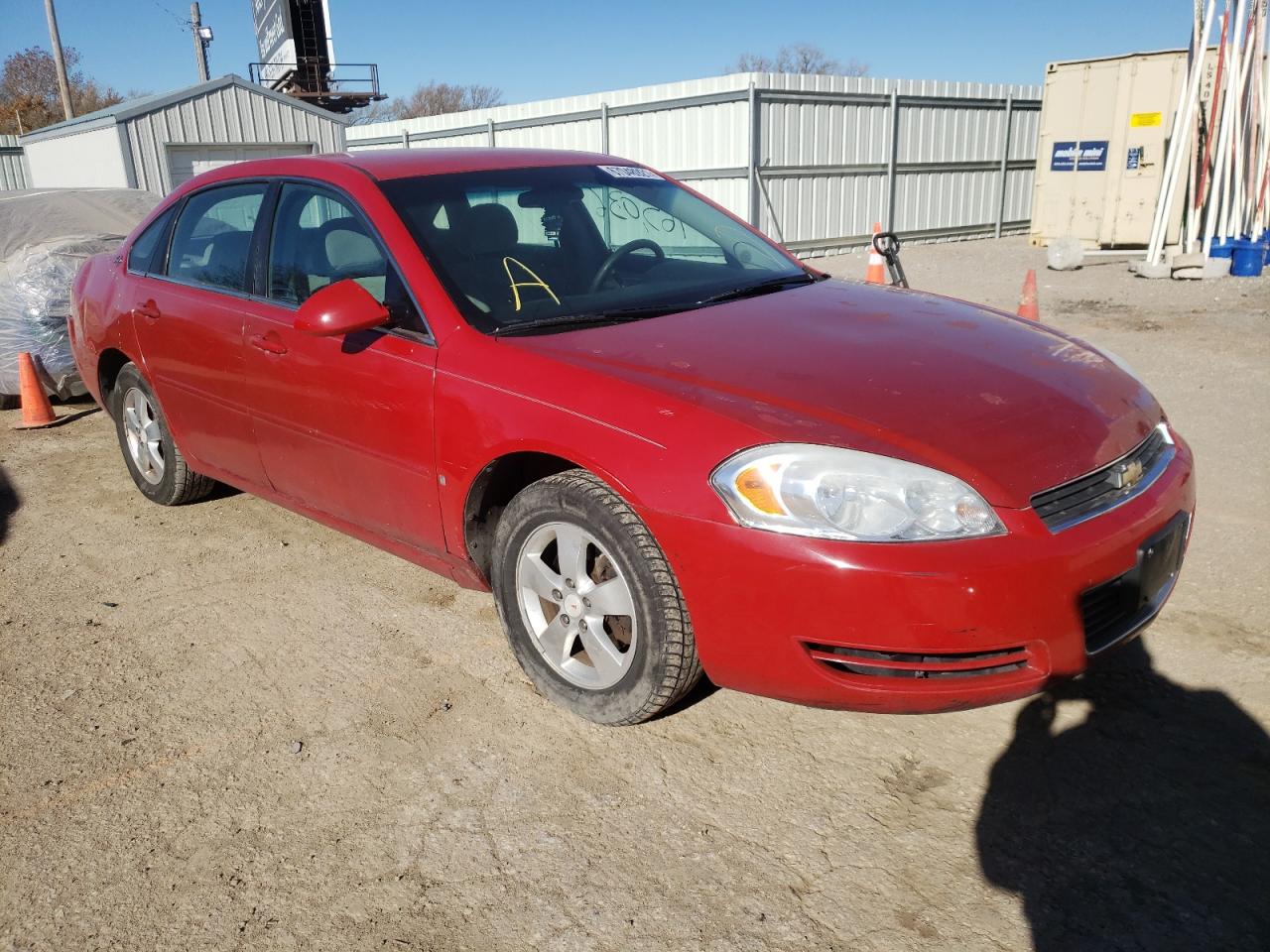 CHEVROLET IMPALA 2008 with VIN 2G1WB55N789138778 - Photo from auction