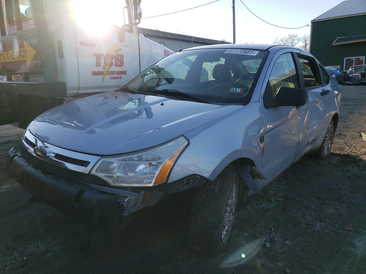 Photo 2 from auction – 2008 FORD FOCUS SE with VIN 1FAHP35N98W125937
