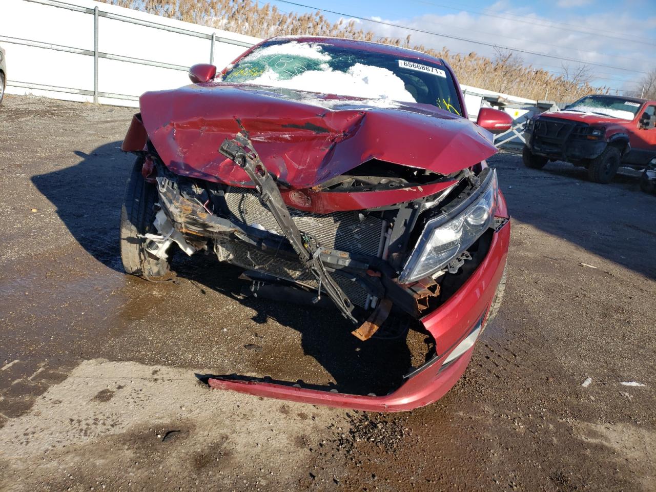Photo 9 from auction – 2015 KIA OPTIMA with VIN 5XXGM4A73FG356276