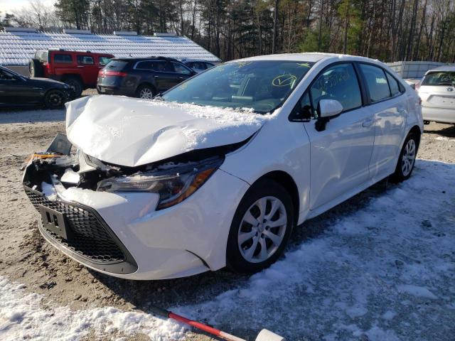 Photo 2 from auction – 2021 TOYOTA COROLLA LE with VIN 5YFEPMAE3MP210364