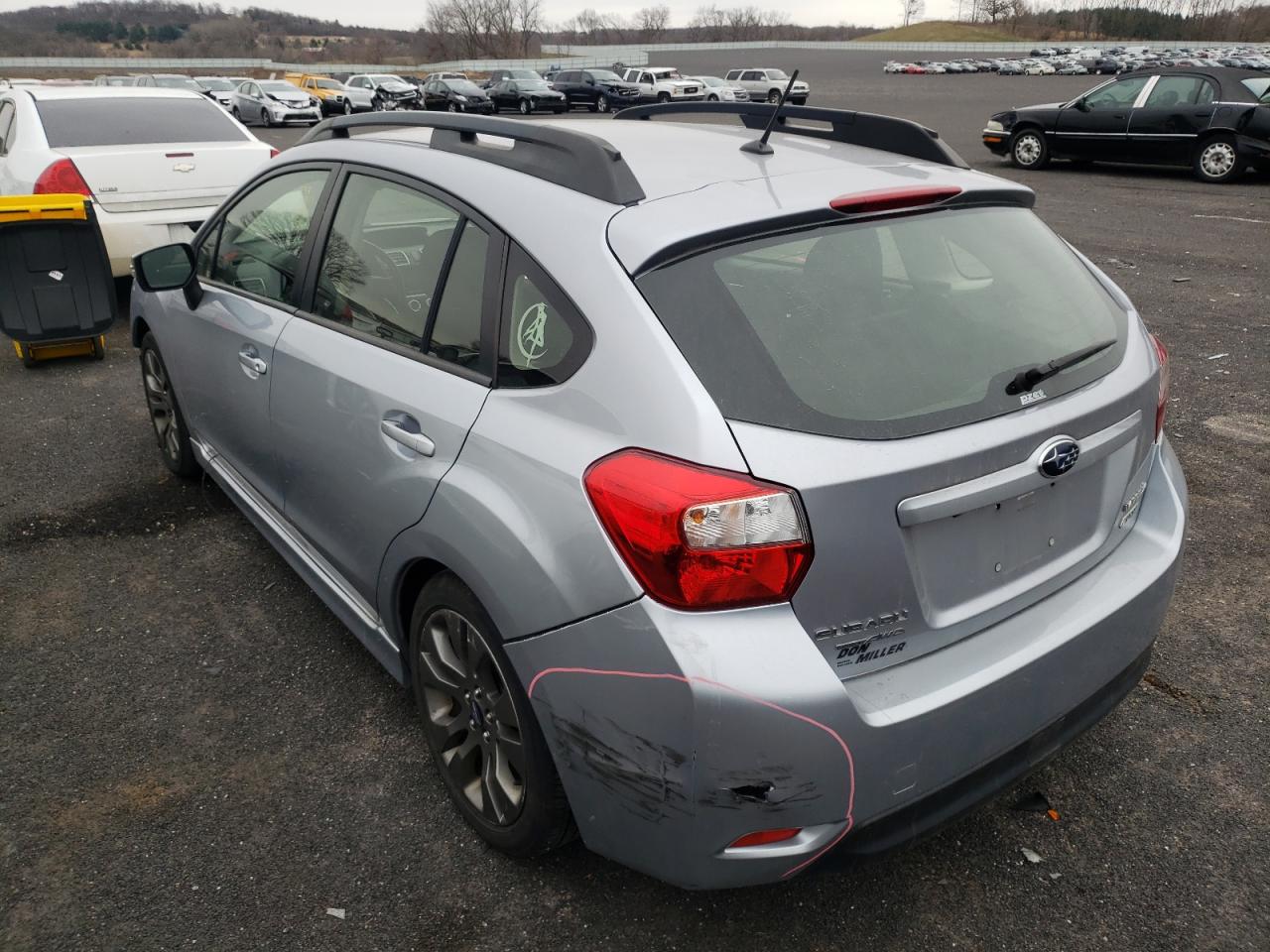 Photo 3 from auction – 2016 SUBARU IMPREZA SP with VIN JF1GPAP67G8347398