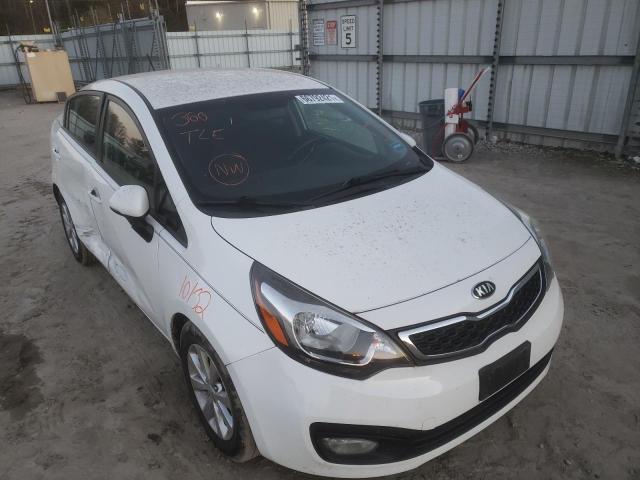 KIA RIO EX 2015 with VIN KNADN4A3XF6466198 - Photo from auction