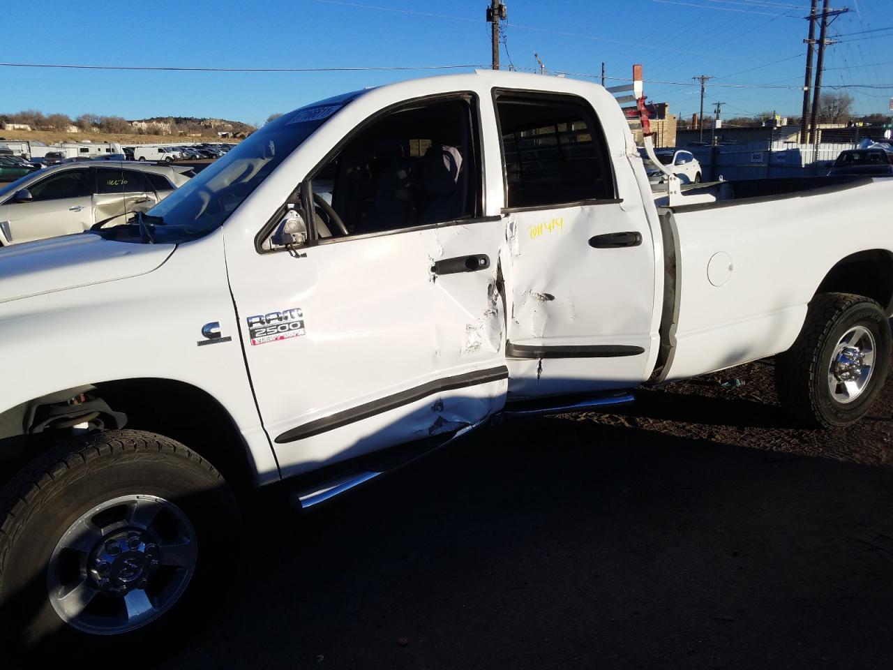 Photo 9 from auction – 2007 DODGE RAM 2500 S with VIN 1D7KS28C77J569046