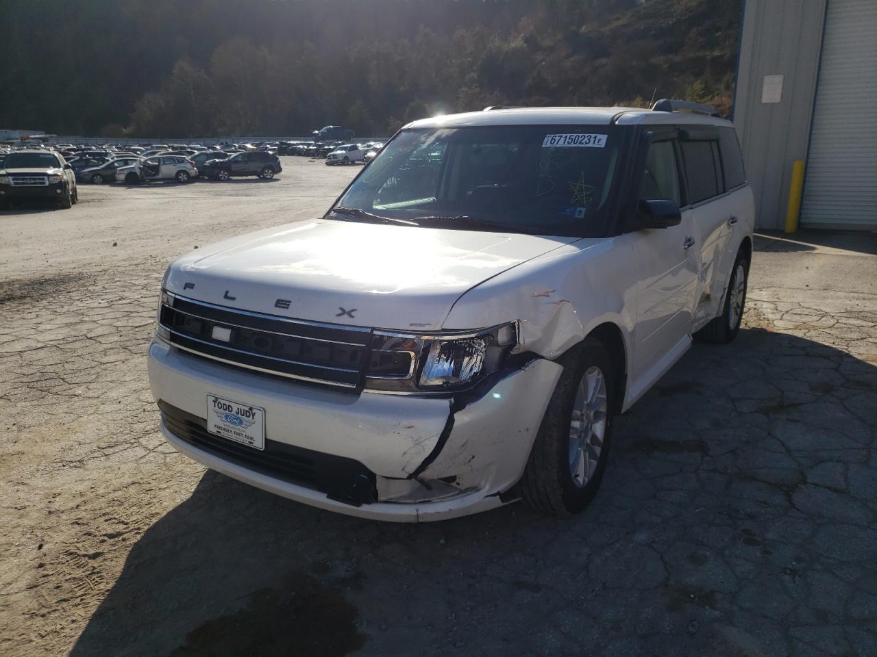 Photo 2 from auction – 2019 FORD FLEX SEL with VIN 2FMGK5C87KBA01229