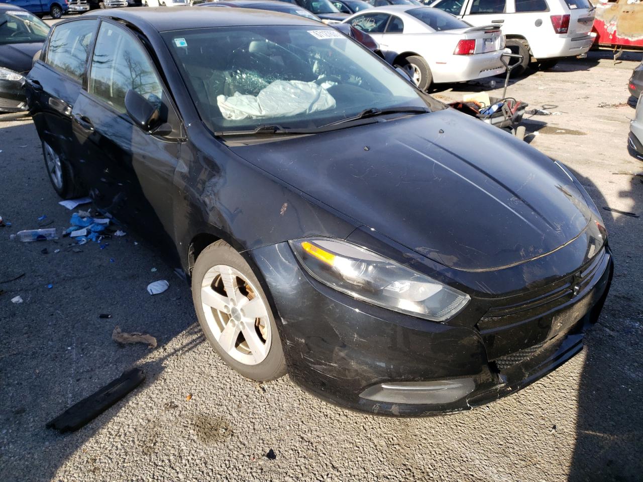 DODGE DART SXT 2015 with VIN 1C3CDFBB7FD309165 - Photo from auction