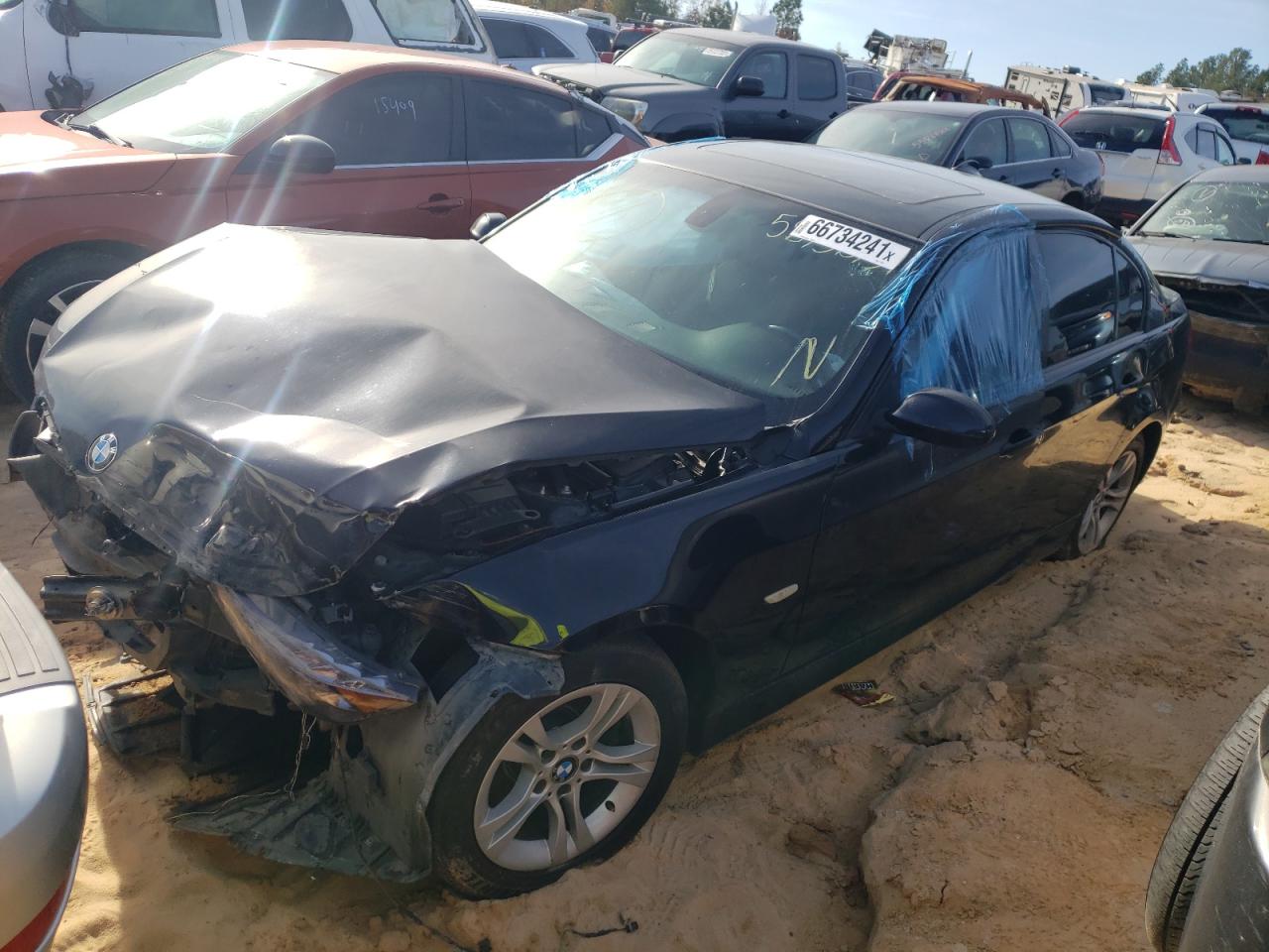 Photo 2 from auction – 2008 BMW 328 I with VIN WBAVA37598NL19396