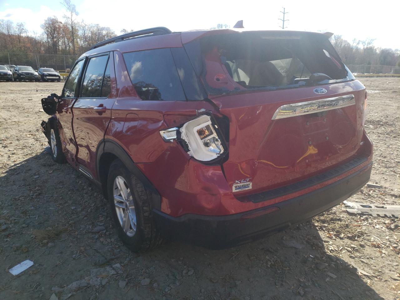 Photo 3 from auction – 2020 FORD EXPLORER X with VIN 1FMSK8DH9LGA11636