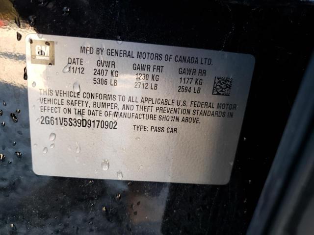 Photo 10 from auction – 2013 CADILLAC XTS PLATIN with VIN 2G61V5S39D9170902