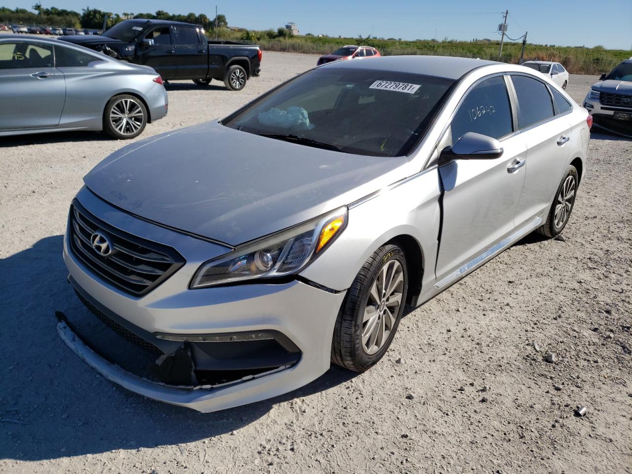 Photo 2 from auction – 2015 HYUNDAI SONATA SPO with VIN 5NPE34AF1FH129335