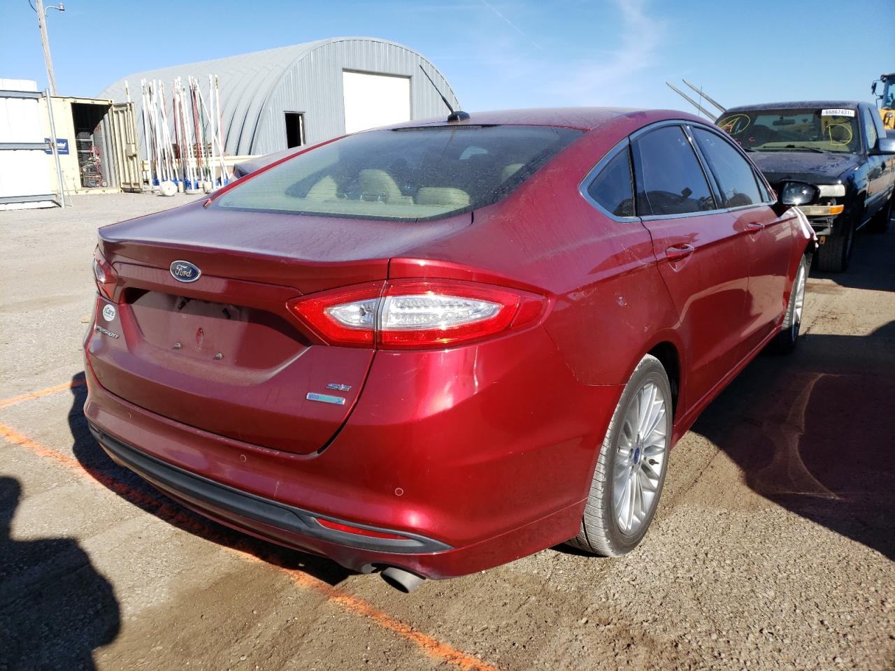Photo 4 from auction – 2014 FORD FUSION SE with VIN 3FA6P0HD7ER207334