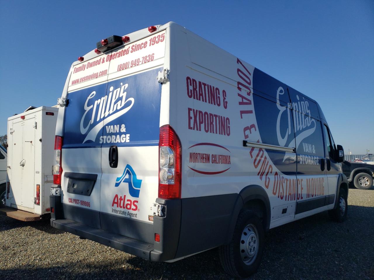 Photo 4 from auction – 2018 RAM PROMASTER with VIN 3C6URVJG9JE113316