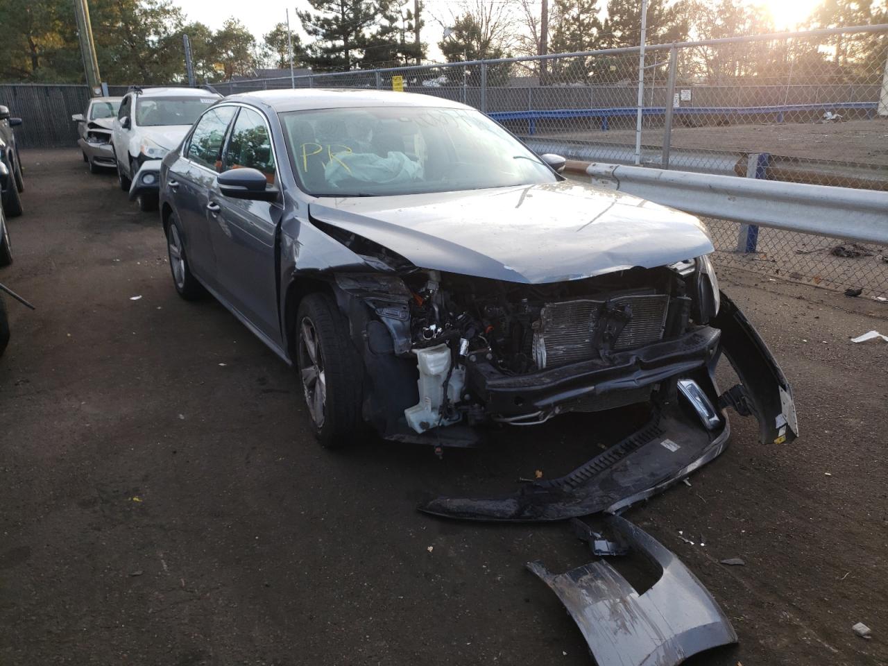 VOLKSWAGEN PASSAT S 2015 with VIN 1VWAT7A35FC121088 - Photo from auction