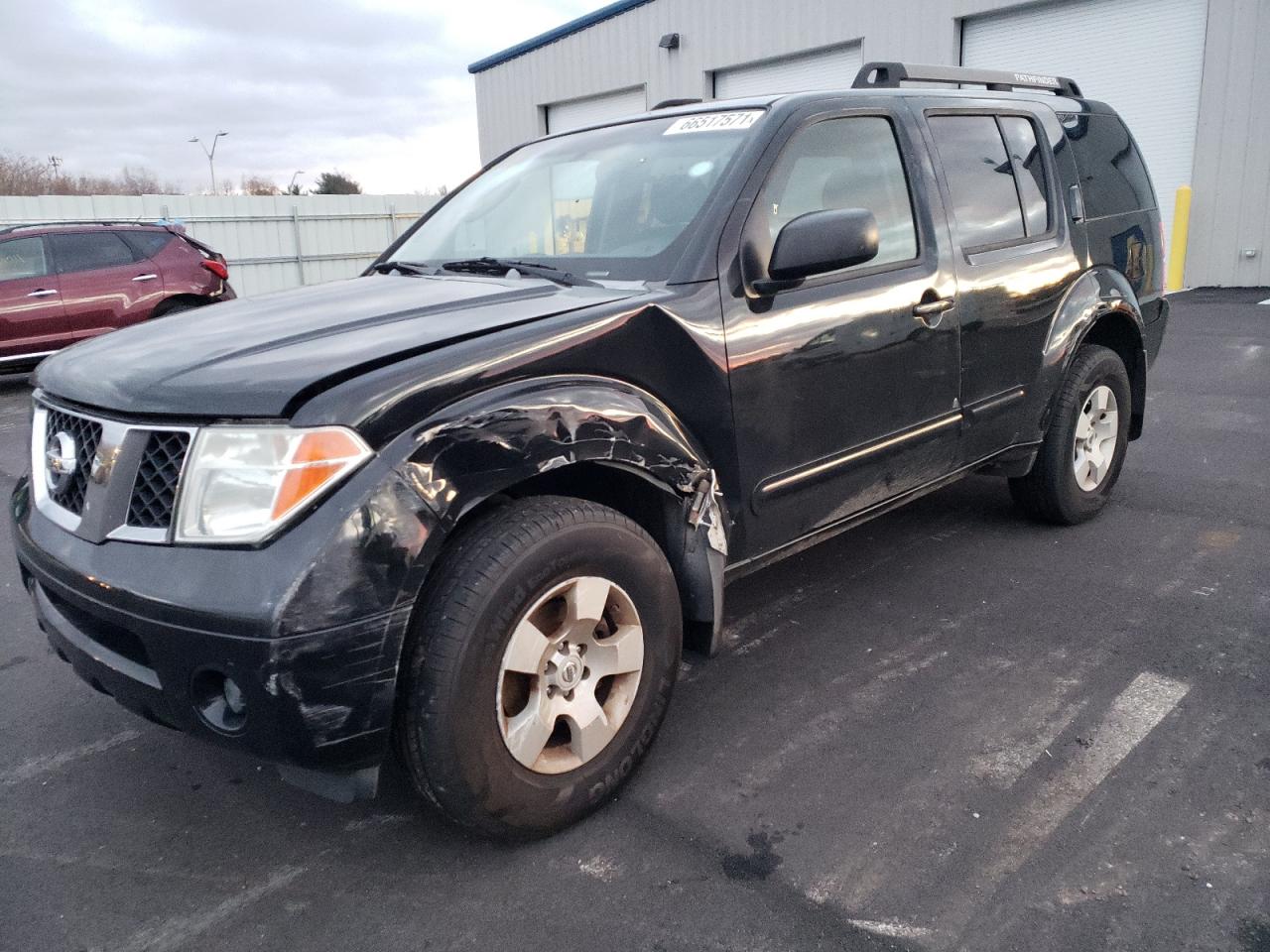 Photo 9 from auction – 2007 NISSAN PATHFINDER with VIN 5N1AR18W27C619230