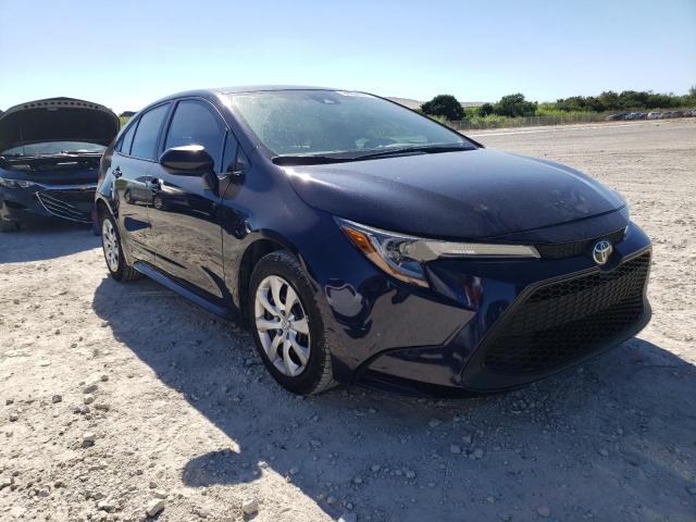 TOYOTA COROLLA LE 2020 with VIN 5YFEPRAE1LP106743 - Photo from auction