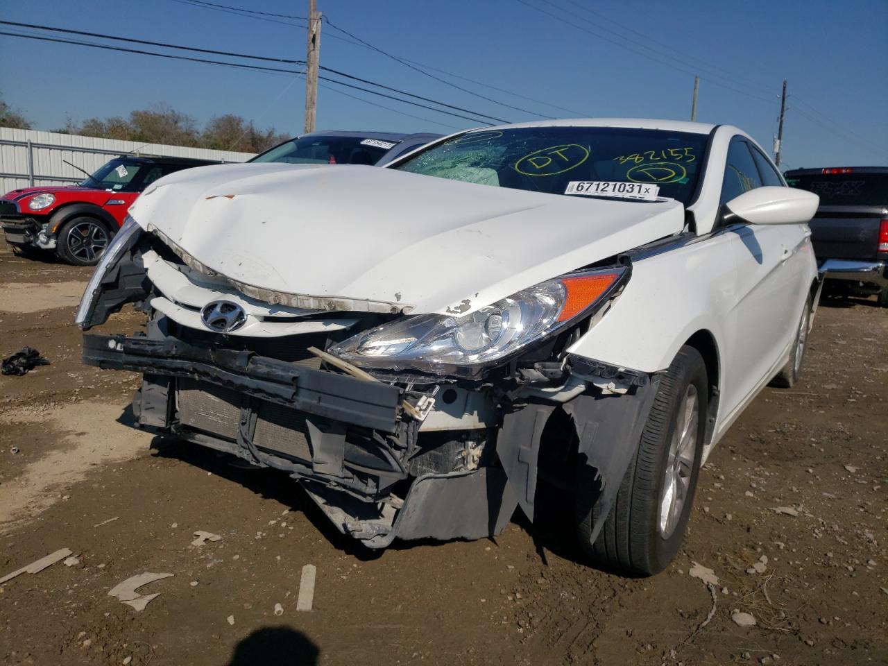 Photo 2 from auction – 2012 HYUNDAI SONATA GLS with VIN 5NPEB4AC8CH382155