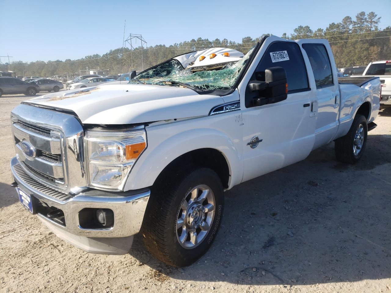 Photo 2 from auction – 2013 FORD F250 SUPER with VIN 1FT7W2BT8DEA02152