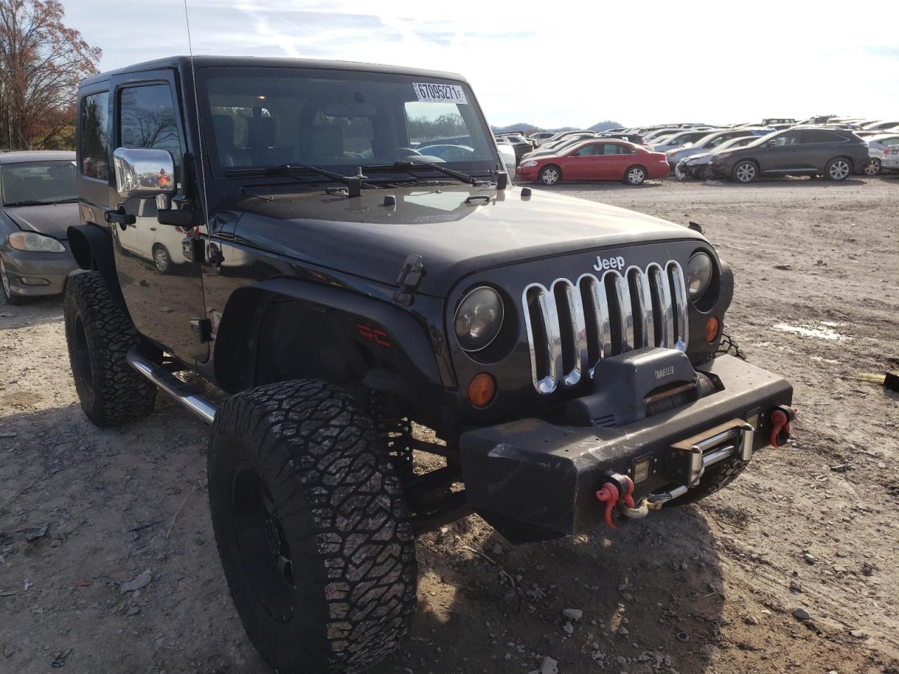 Photo 1 from auction – 2008 JEEP WRANGLER X with VIN 1J4FA24168L650834