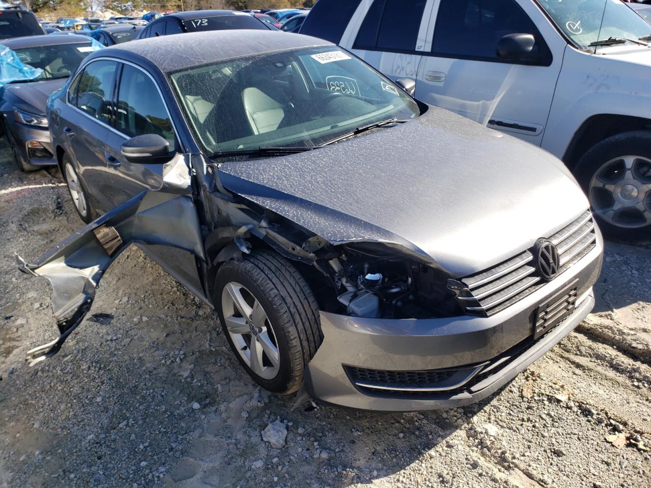 VOLKSWAGEN PASSAT SE 2014 with VIN 1VWBT7A35EC031278 - Photo from auction