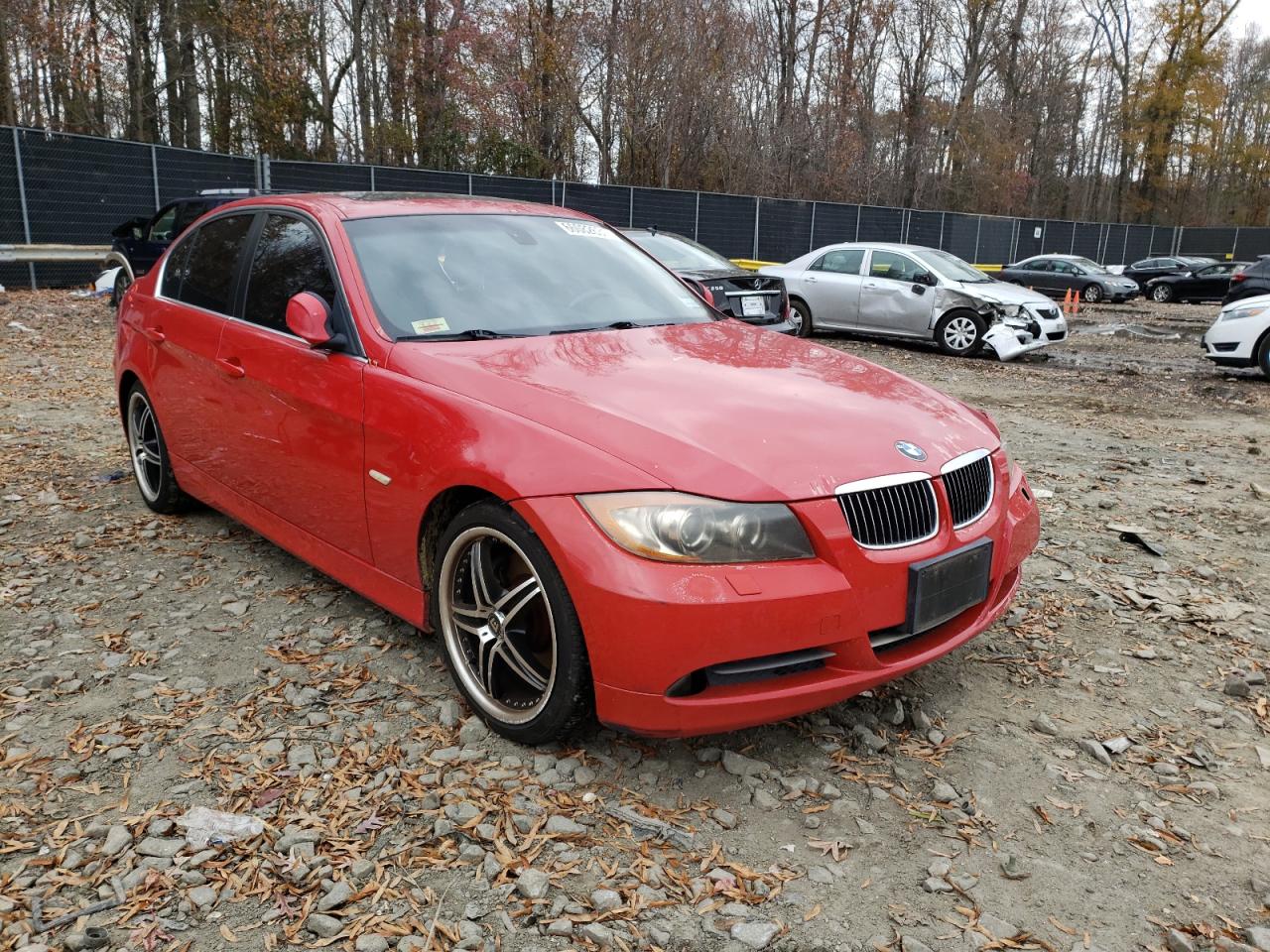 BMW 330 XI 2006 with VIN WBAVD33546KL52933 - Photo from auction