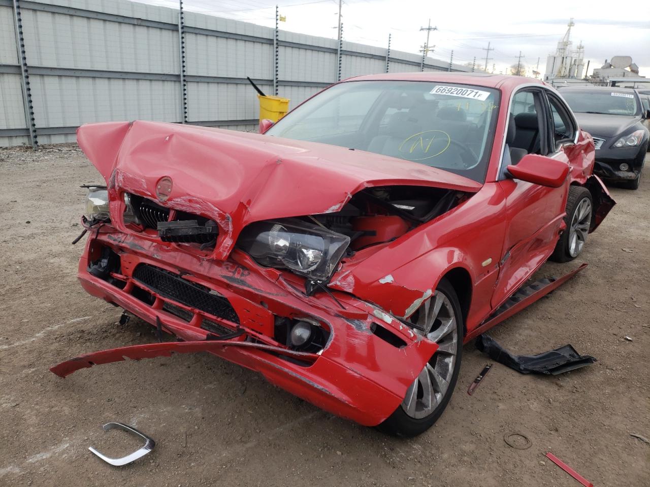 Photo 2 from auction – 2002 BMW 325 CI with VIN WBABN33442JW53435