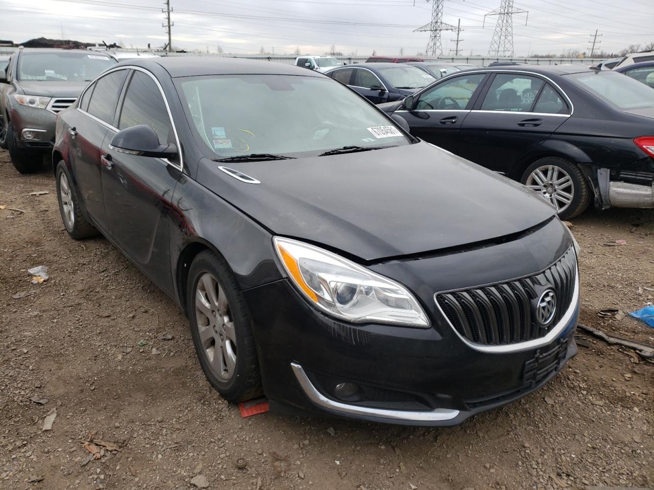BUICK REGAL PREM 2014 with VIN 2G4GM5ER2E9246001 - Photo from auction