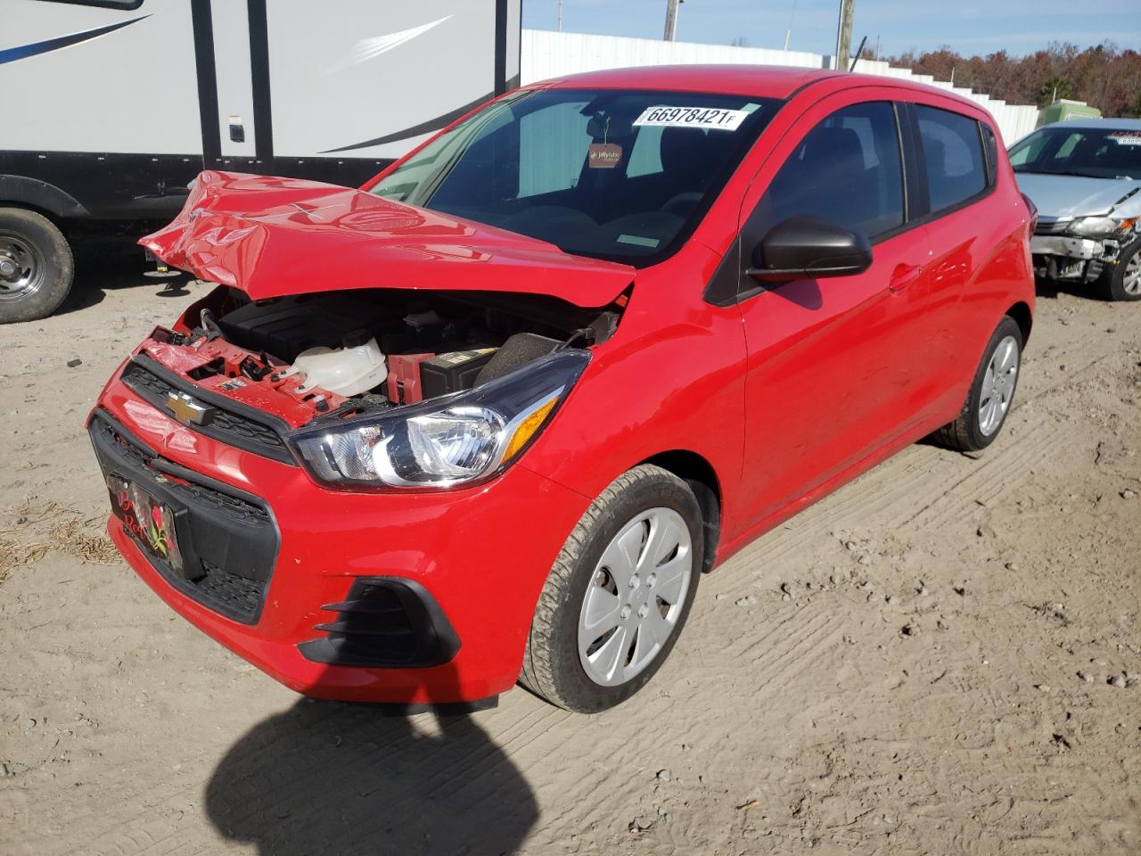 Photo 2 from auction – 2018 CHEVROLET SPARK LS with VIN KL8CB6SA3JC482438