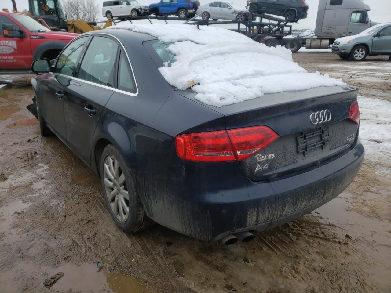 Photo 3 from auction – 2009 AUDI A4 PREMIUM with VIN WAUSF78KX9N019903