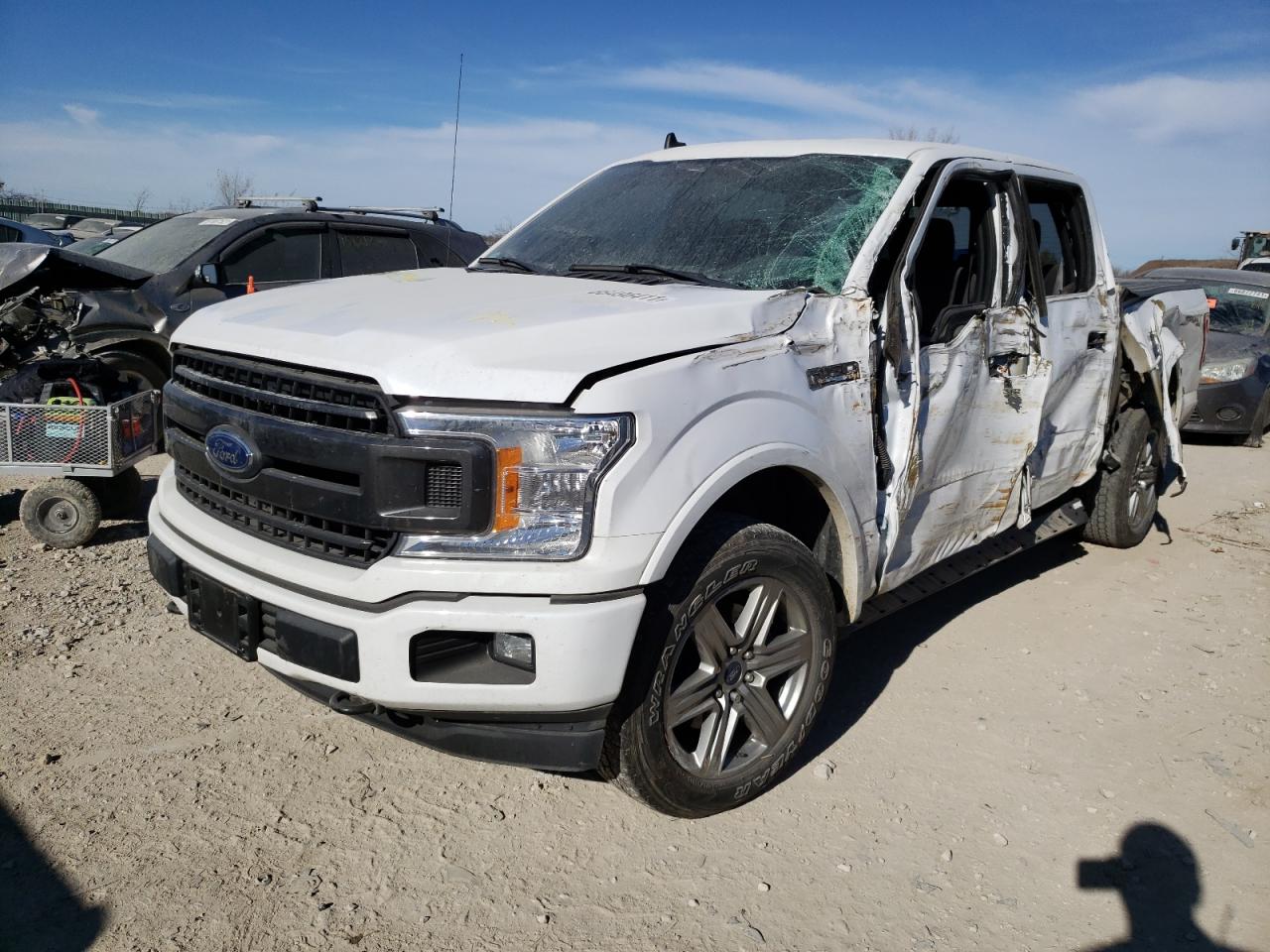 Photo 2 from auction – 2019 FORD F150 SUPER with VIN 1FTEW1E50KKD04192