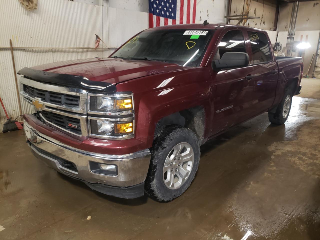Photo 2 from auction – 2014 CHEVROLET SILVERADO with VIN 3GCUKREC1EG562771