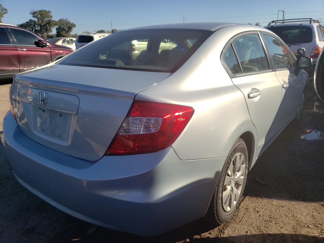 Photo 4 from auction – 2012 HONDA CIVIC LX with VIN 19XFB2F54CE315124
