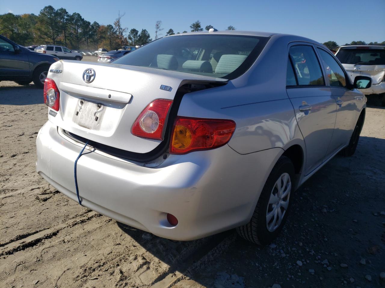 Photo 4 from auction – 2010 TOYOTA COROLLA BA with VIN 1NXBU4EE9AZ343680