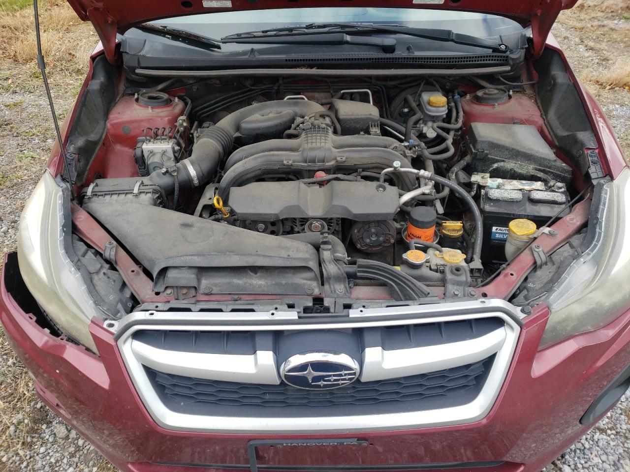 Photo 7 from auction – 2014 SUBARU IMPREZA SP with VIN JF1GPAL67E8278814