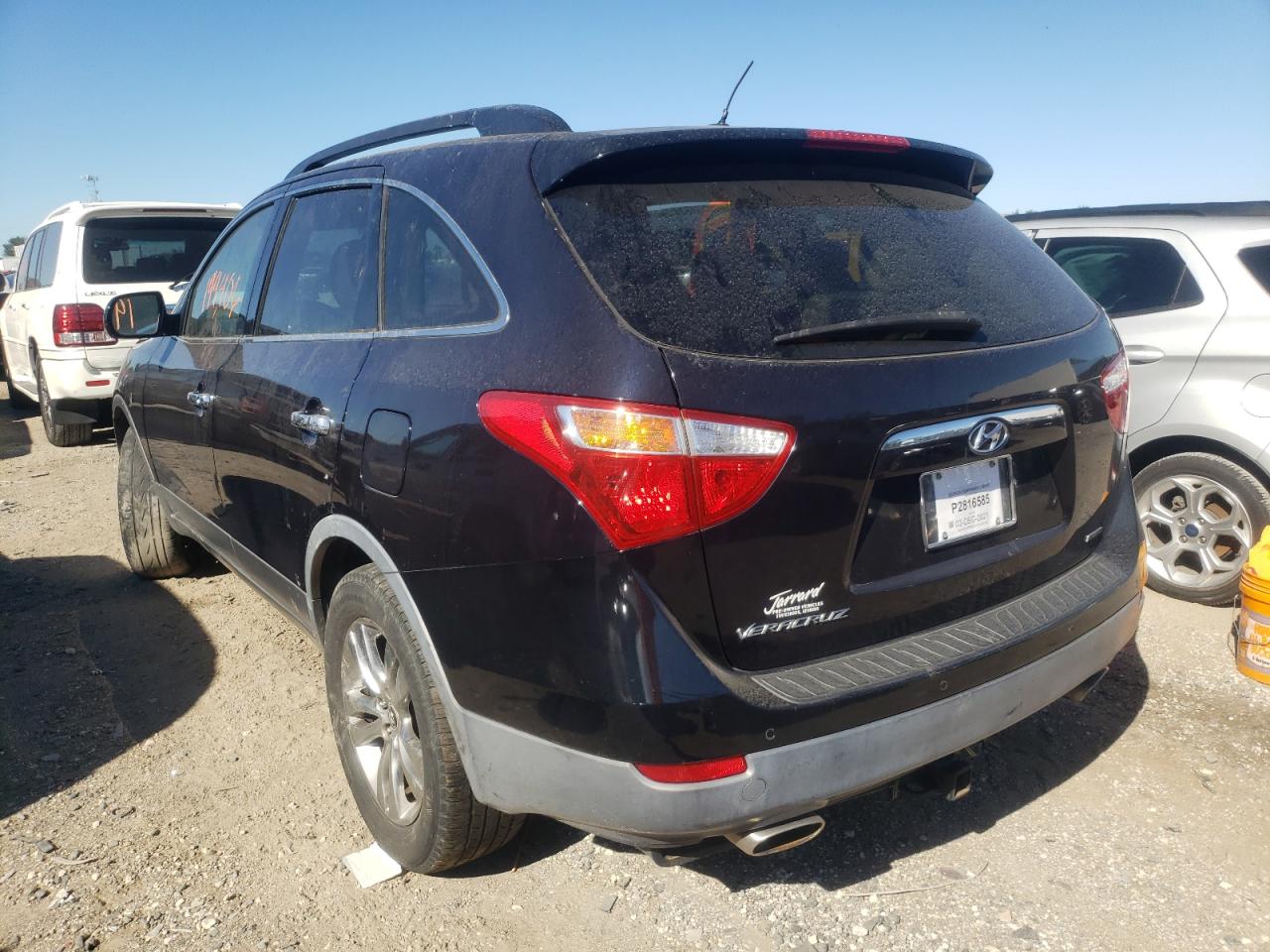 Photo 3 from auction – 2012 HYUNDAI VERACRUZ G with VIN KM8NU4CCXCU186274