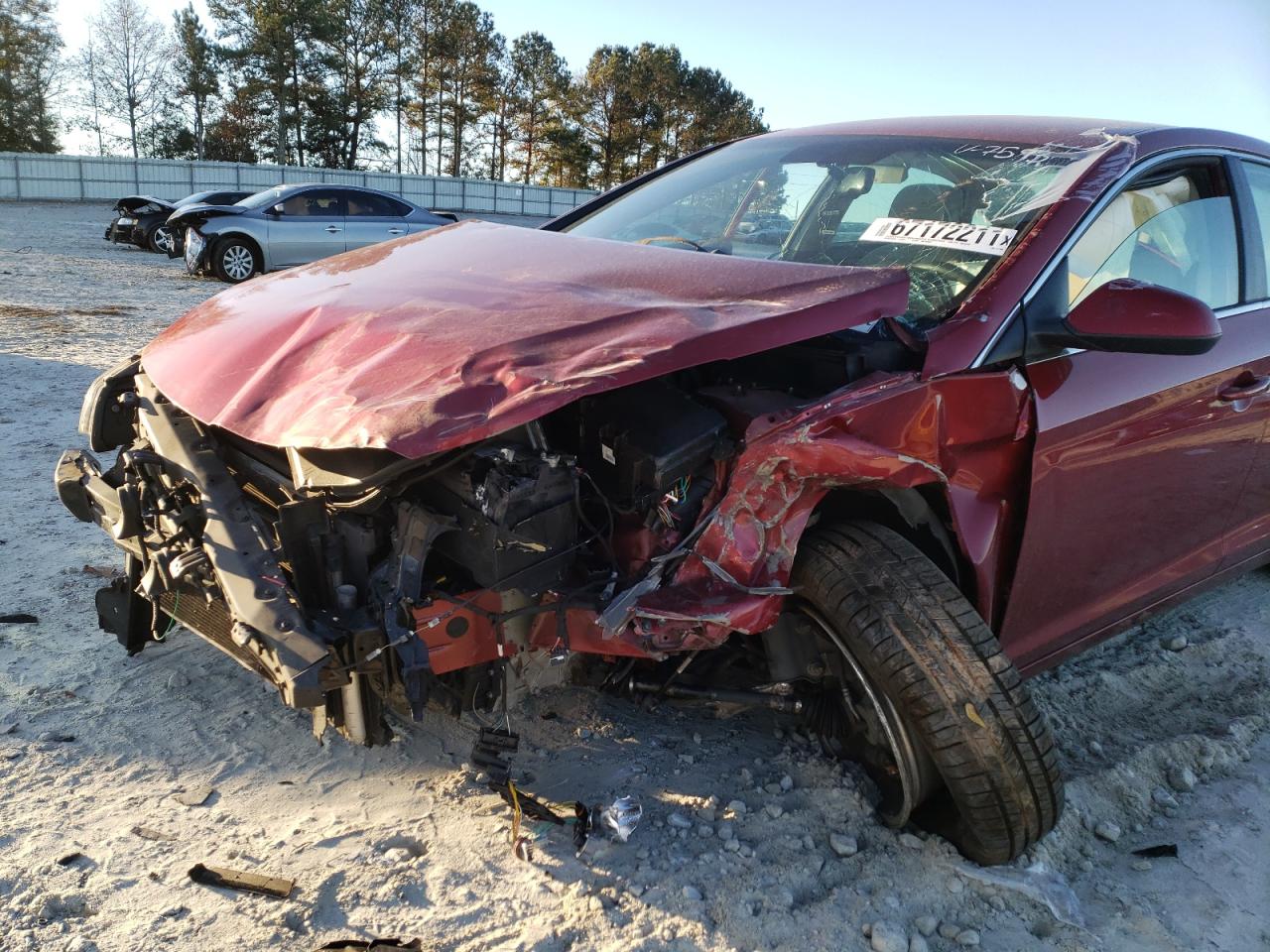 Photo 9 from auction – 2016 HYUNDAI SONATA SE with VIN 5NPE24AF4GH317593