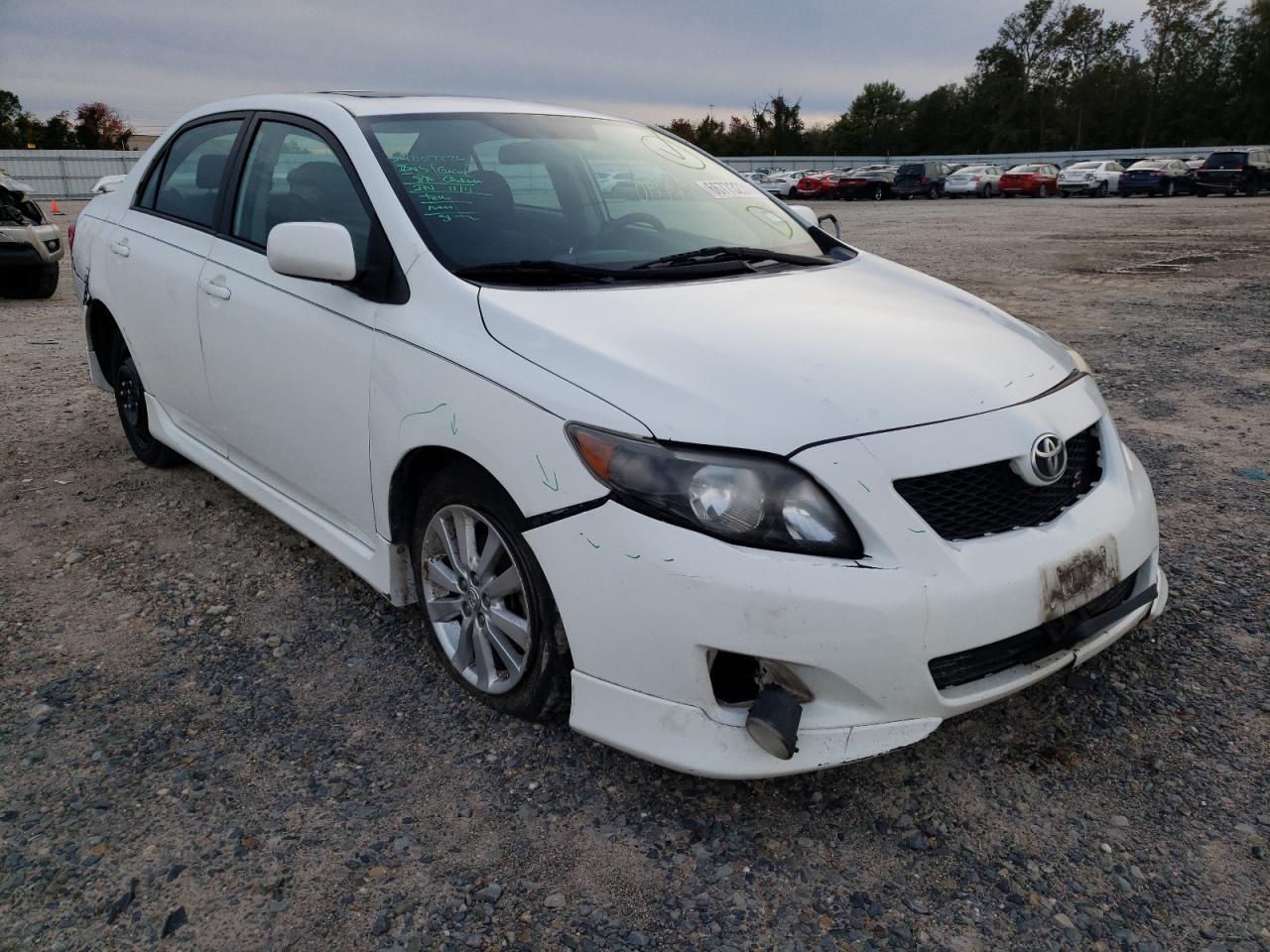 TOYOTA COROLLA S 2010 with VIN 2T1BU4EE7AC457534 - Photo from auction