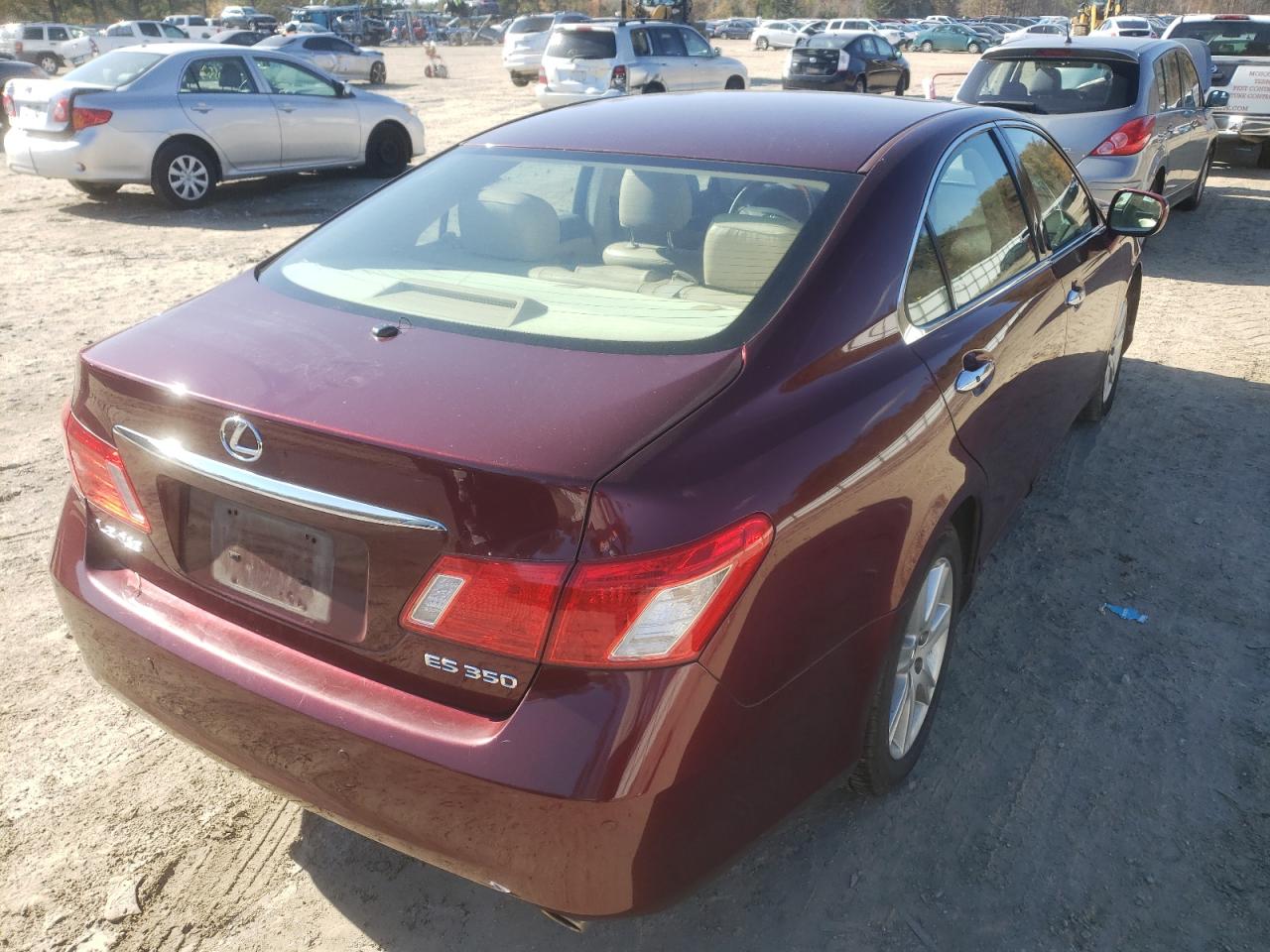 Photo 4 from auction – 2007 LEXUS ES 350 with VIN JTHBJ46G272036206