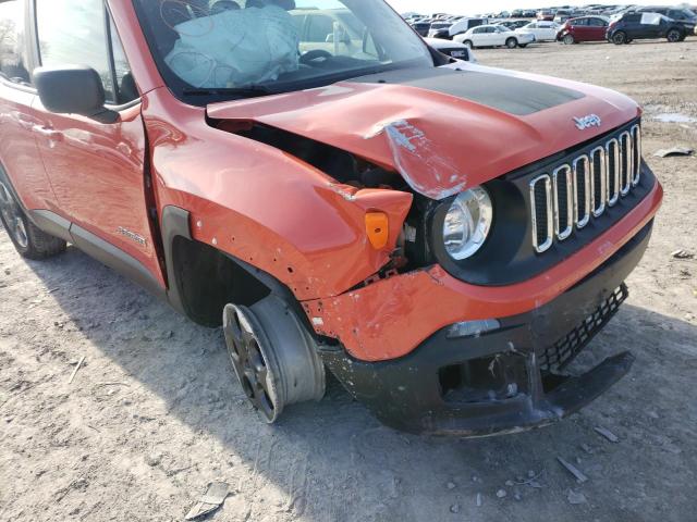 Photo 9 from auction – 2017 JEEP RENEGADE S with VIN ZACCJBAB7HPF31045