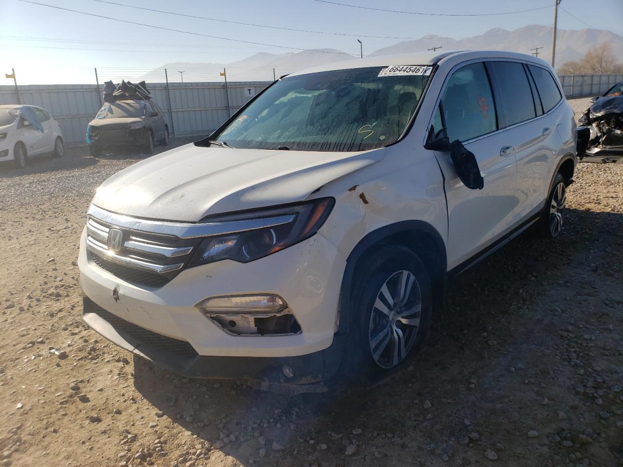 Photo 2 from auction – 2016 HONDA PILOT EX with VIN 5FNYF5H45GB042584