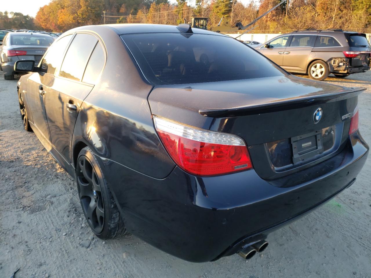 Photo 3 from auction – 2008 BMW 550 I with VIN WBANW535X8CT54253