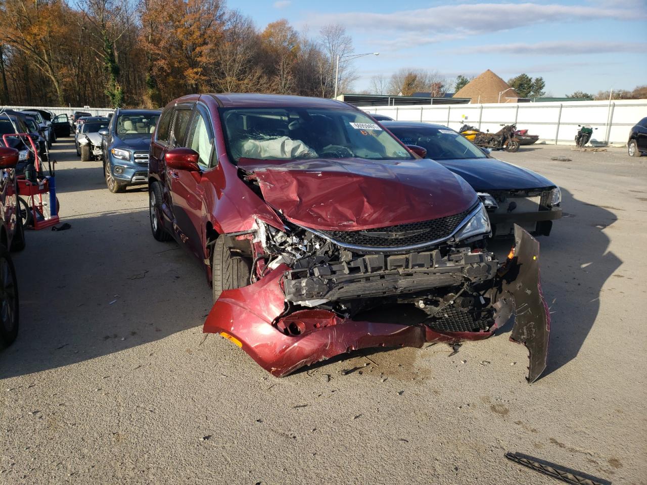 Photo 9 from auction – 2018 CHRYSLER PACIFICA T with VIN 2C4RC1FG7JR116988