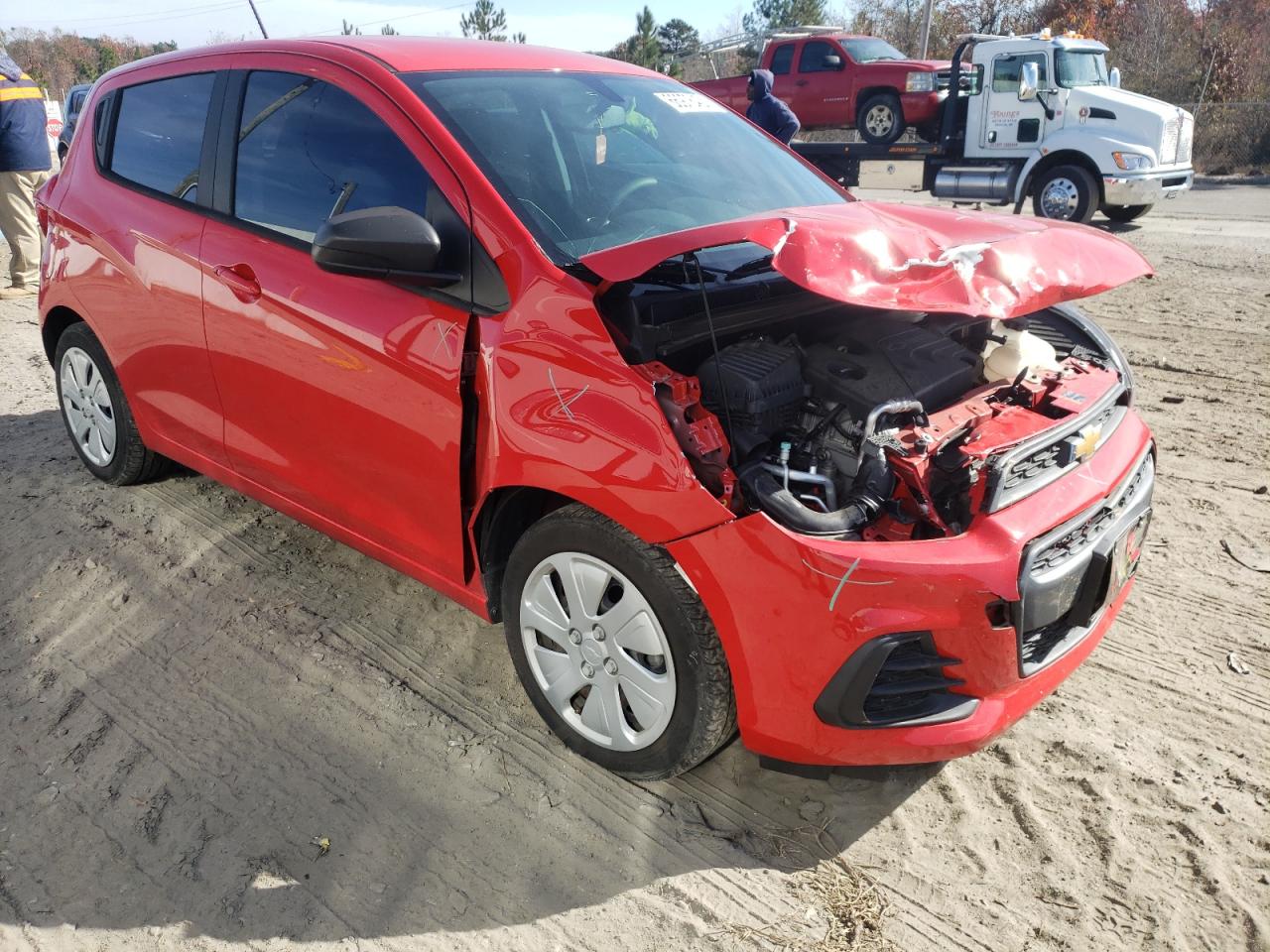 CHEVROLET SPARK LS 2018 with VIN KL8CB6SA3JC482438 - Photo from auction