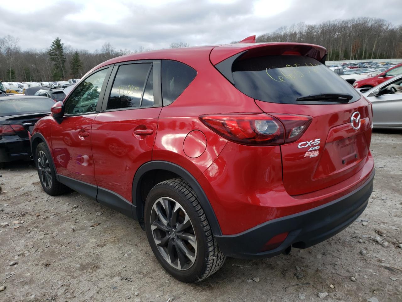 Photo 3 from auction – 2016 MAZDA CX-5 GT with VIN JM3KE4DY3G0912625