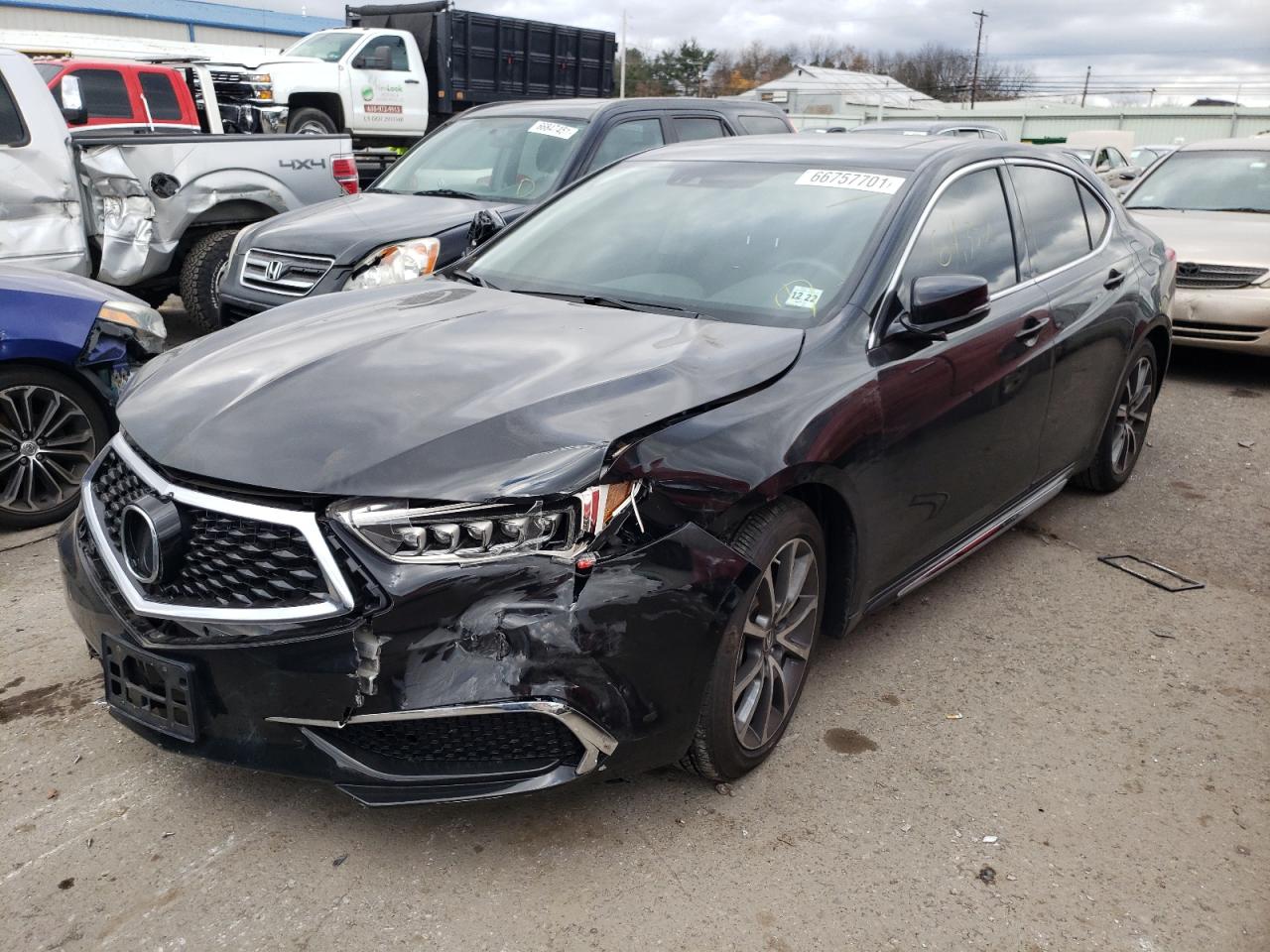 Photo 2 from auction – 2018 ACURA TLX TECH with VIN 19UUB2F59JA002062