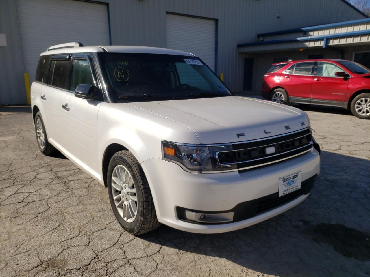 FORD FLEX SEL 2019 with VIN 2FMGK5C87KBA01229 - Photo from auction