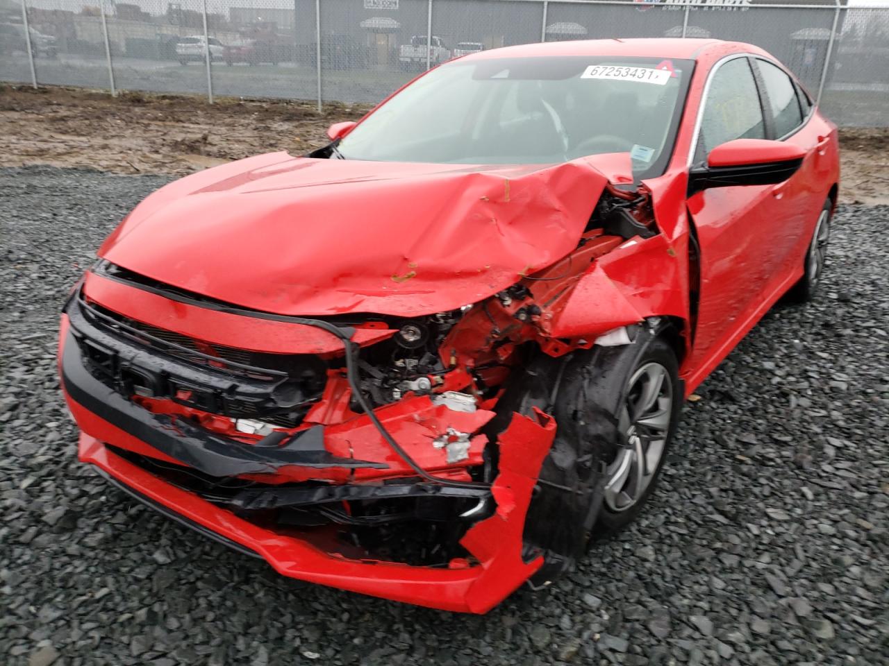 Photo 9 from auction – 2019 HONDA CIVIC LX with VIN 2HGFC2F51KH034013