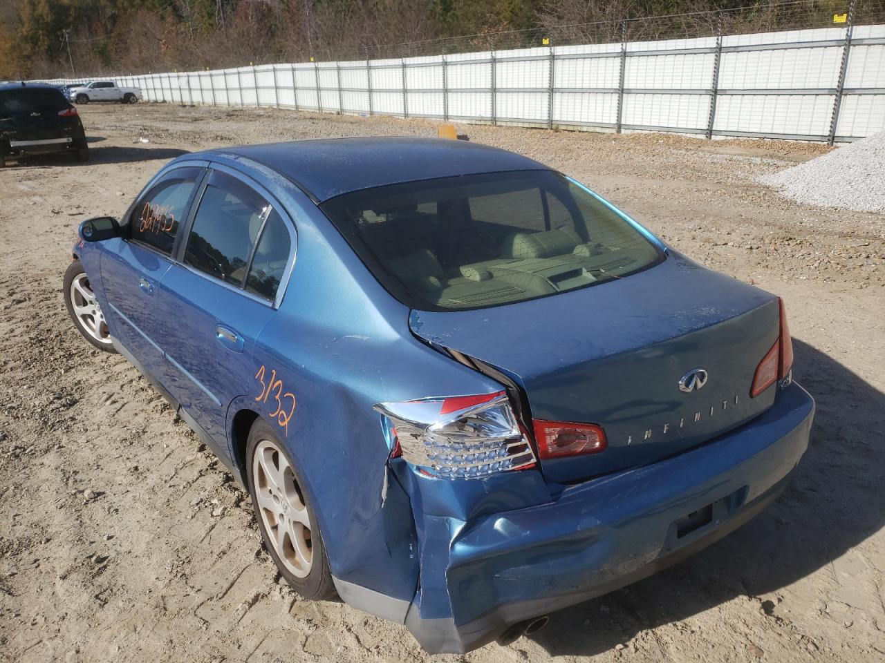 Photo 3 from auction – 2003 INFINITI G35 with VIN JNKCV51E53M301736