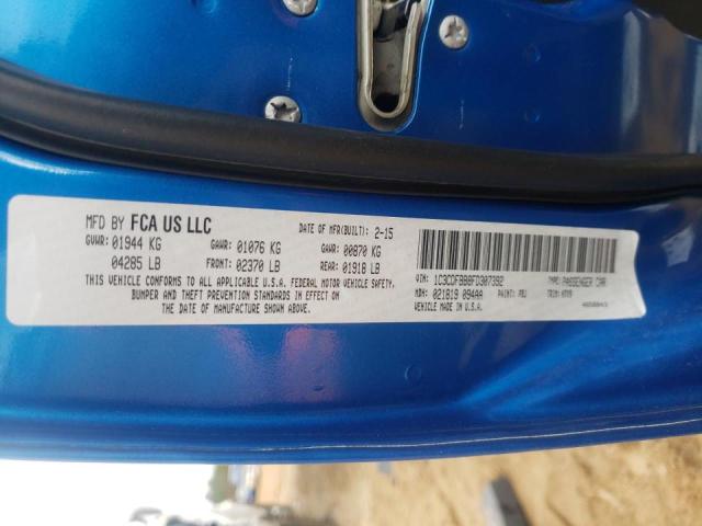 Photo 10 from auction – 2015 DODGE DART SXT with VIN 1C3CDFBB8FD307392